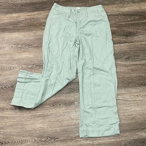 A New Day teal wide legged mom jeans, size 2!